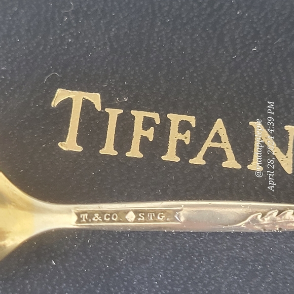 1885 Tiffany & Co. Daisy Spoon Ring in Sterling Silver Luxury Vintage #21 - Picture 14 of 16